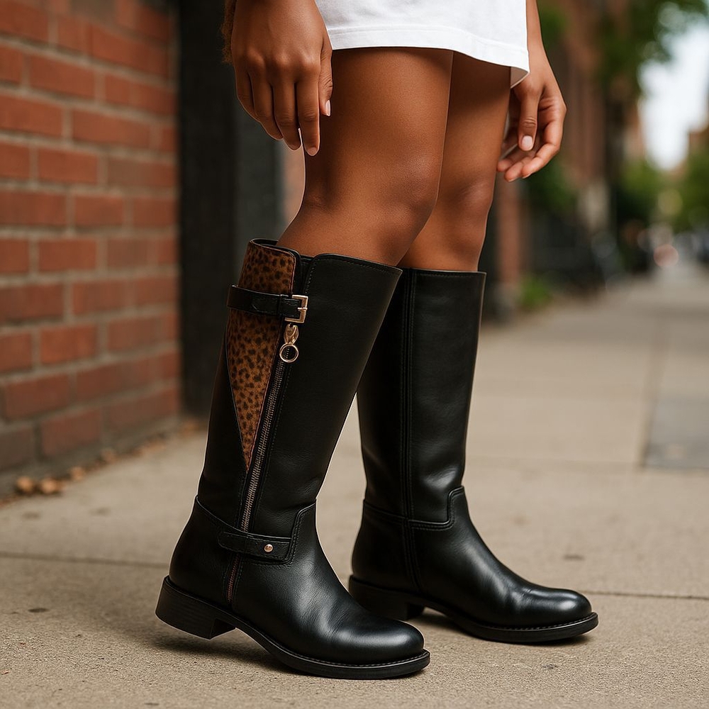 Tommy Hilfiger Boot Size 4 Big Girl - Picture 9 of 10